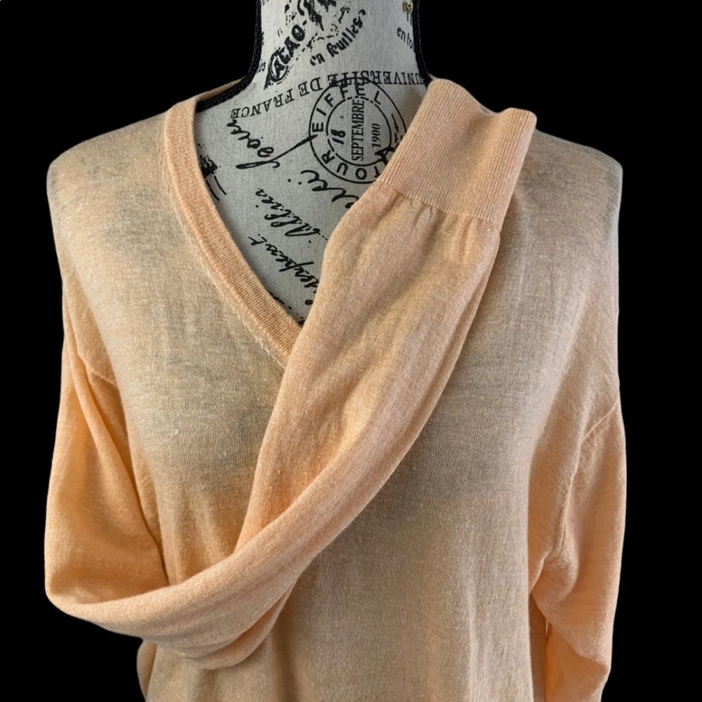 Peter Millar Large Wool/Linen Pullover - image 5